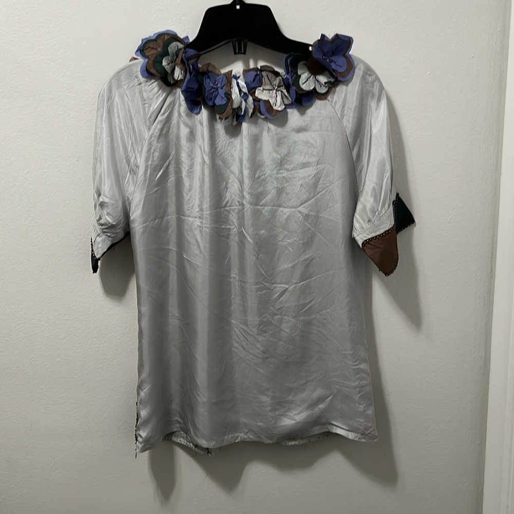 Marc Jacobs Multicolor Ruffle Blouse - Picture 5 of 16
